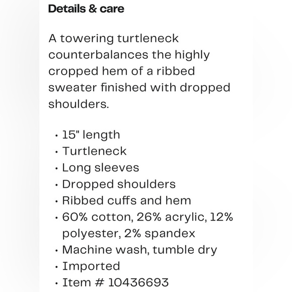 New! Florence by Mills Multicolor Cropped Sweater Women’s Size Medium - Picture 2 of 14